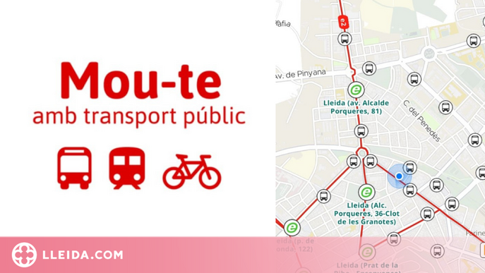 Mou-te, l'aplicació per trobar les millors rutes amb el transport públic de Catalunya