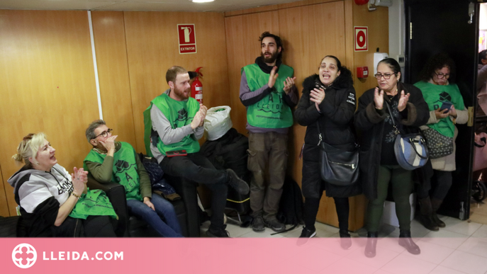 ⏯️ La PAH ocupa la Delegació del Govern a Lleida per aturar un desnonament a Torrefarrera