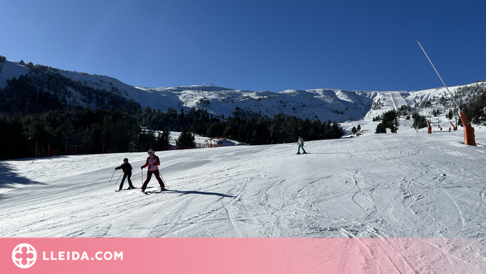 ⏯️ Les nevades deixen un bon registre d'esquiadors a les pistes de FGC durant el cap de setmana de carnaval