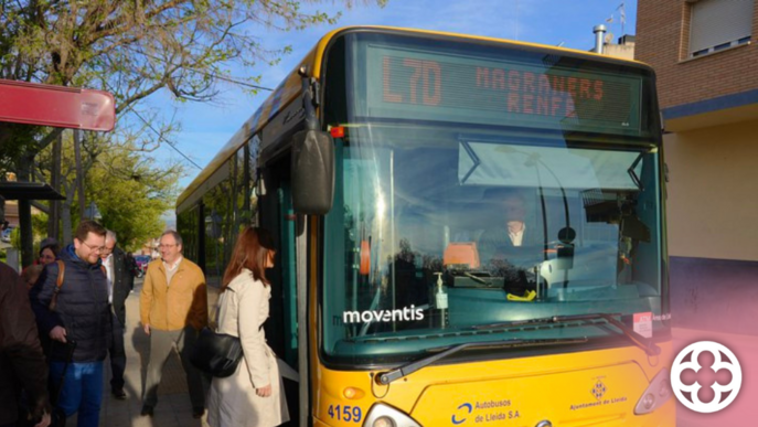 Entra en servei el bus directe des de Magraners al centre de Lleida