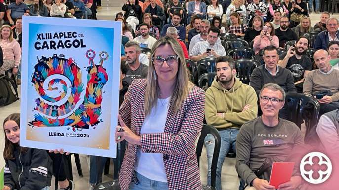 “Unidos”, de Rubén Lucas, cartell del XLIII Aplec del Caragol de Lleida
