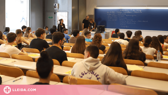 ⏯️ Comença la selectivitat per a 2.390 estudiants de Ponent i l'Alt Pirineu i Aran