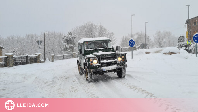 El Pallars Jussà també anul·la el transport escolar pel temporal