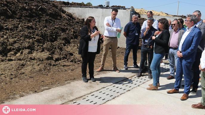 ⏯️ Ramaders d'Alcarràs promouen una nova planta de compostatge pionera