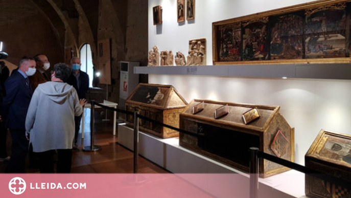 El monestir de Sixena reobre l'exposició de peces del Museu de Lleida