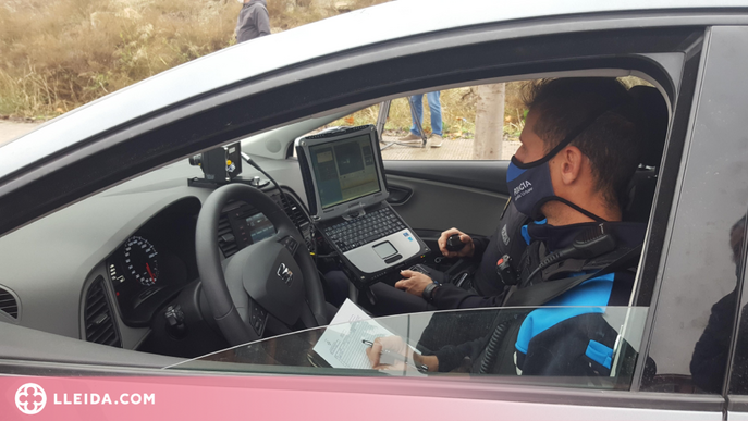 Enxampat un jove que es va gravar conduint a 124km/h a Lleida