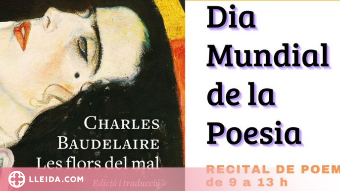 El CNL de Lleida celebra el Dia Mundial de la Poesia amb Pere Rovira i Charles Baudelaire
