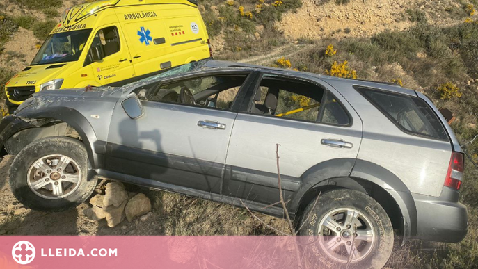 Rescaten un conductor accidentat al Pallars Jussà