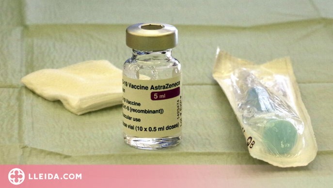 Sanitat amplia l'edat de vacunació amb AstraZeneca