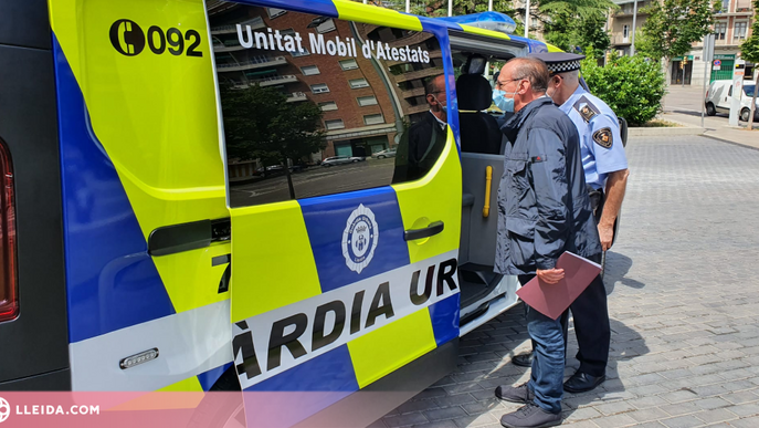 La Guàrdia Urbana de Lleida incorpora una unitat mòbil per atestats