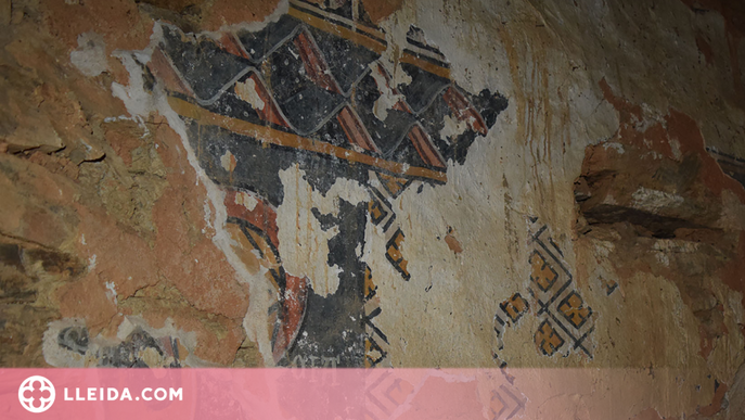 La restauració de l’església de Solanell permet conservar unes pintures romàniques inèdites