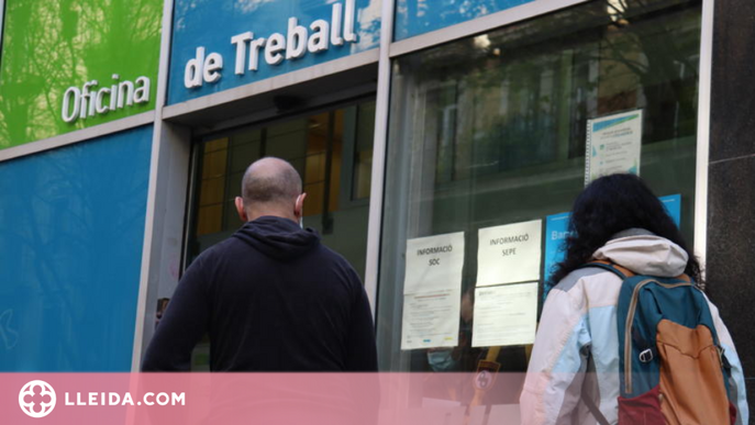 L'atur cau per quart mes consecutiu a la demarcació de Lleida