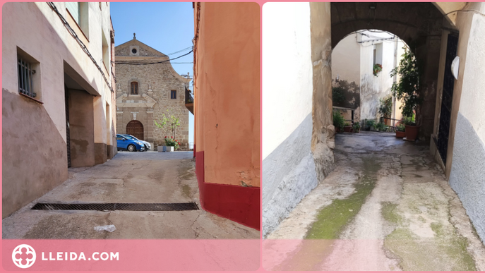 Nova pavimentació al carrer Major de Butsènit d’Urgell