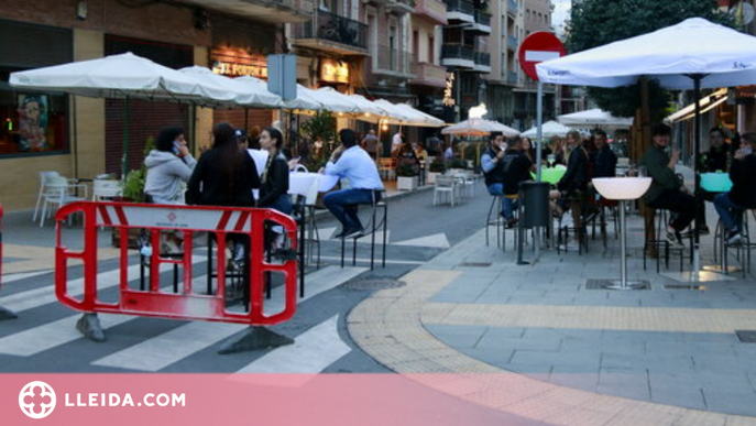 Nous talls de trànsit el cap de setmana a Lleida per facilitar la ubicació de terrasses