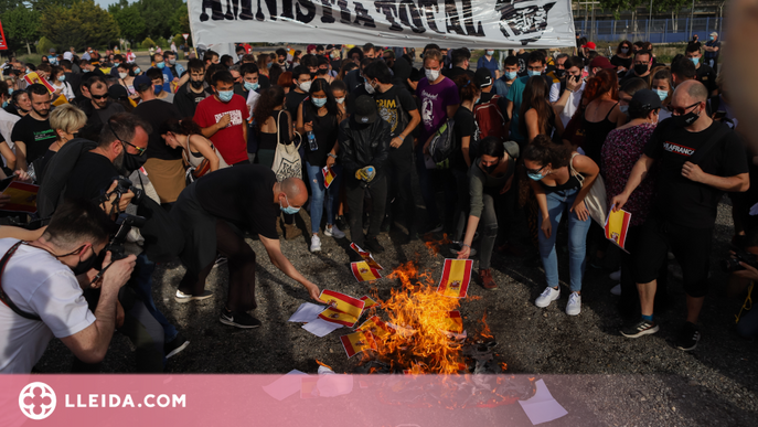 ⏯️ Manifestació a Lleida pels tres mesos de l’empresonament de Hasel