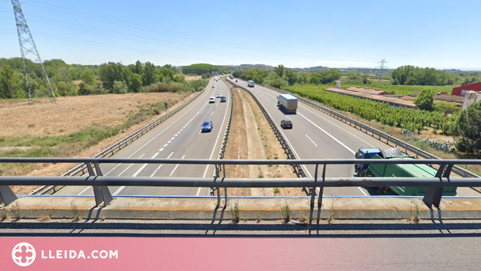 L'Estat millorarà l'A-2 entre els enllaços de les carreteres de Corbins i Balaguer