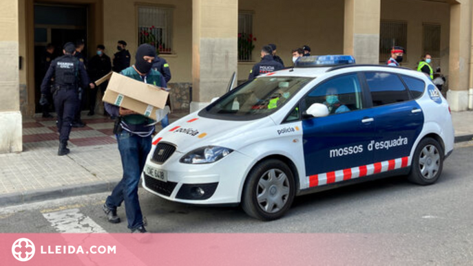 ⏯️ Ja són 15 els detinguts en l'operatiu policial antidroga a Lleida i Balaguer