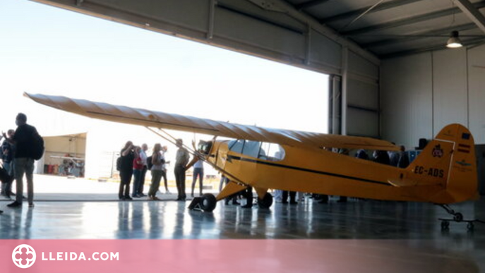 ⏯️ El Reial Aeri Club de Lleida restaura l’avió amb permís de vol més antic de l’Estat