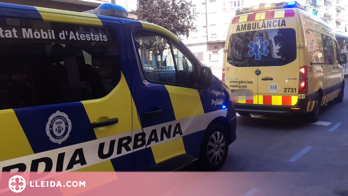 Un ciclista que circulava per la vorera atropella un nen de 4 anys a Lleida