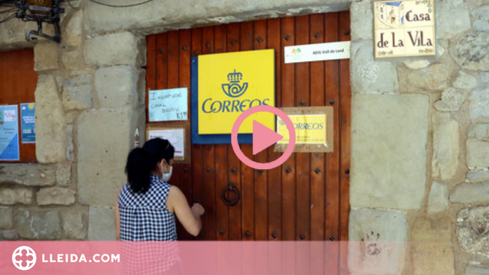 ⏯️ Indignació a la Vall de Lord, sense servei de Correus perquè la cartera està de baixa