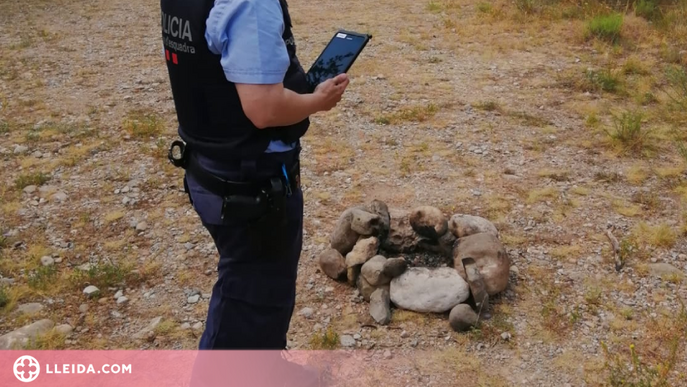 Denunciats per fer una acampada il·legal i amb una foguera al Solsonès