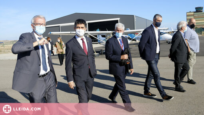 ⏯️ Les obres del segon hangar més gran de Catalunya a l'aeroport de Lleida-Alguaire començaran l'any que ve