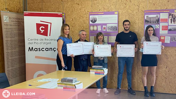 Premien diversos Treballs de Recerca de Batxillerat del Pla d'Urgell