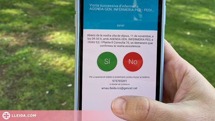 L'Arnau de Vilanova i el Santa Maria estrenen un sistema de citació a consultes externes per SMS