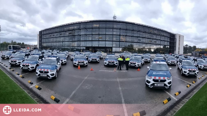 ⏯️ Els Mossos sumen 50 nous vehicles amb càmeres i un nou sistema informàtic