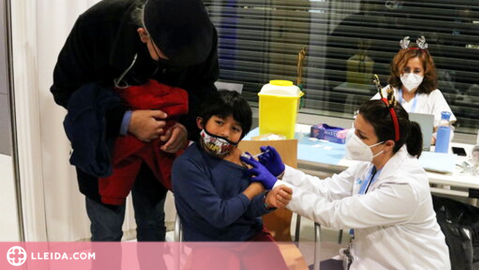 ⏯️ Primeres vacunacions a infants de 5 a 11 anys al Sant Joan de Déu de Lleida