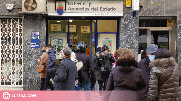 Lleida és la província catalana que més diners gasta en loteria de Nadal