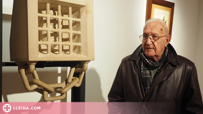 La Sala Marsà de Tàrrega aplega obres del picapedrer Josep Sanmartí