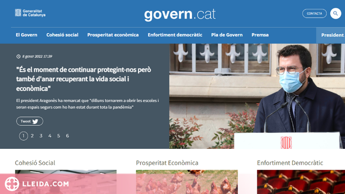 Denuncien "discriminació" del castellà i l'aranès en pàgines web de la Generalitat i del Parlament