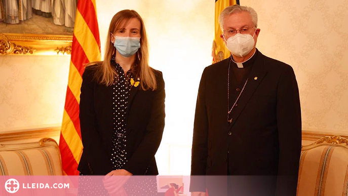 Alsina i l'arquebisbe d'Urgell faran "el que calgui" per promoure el català arreu del món