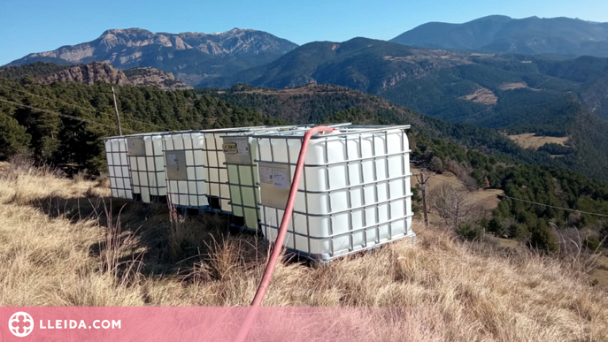 ⏯️ La sequera deixa sense aigua potable una part d'un poble del Solsonès