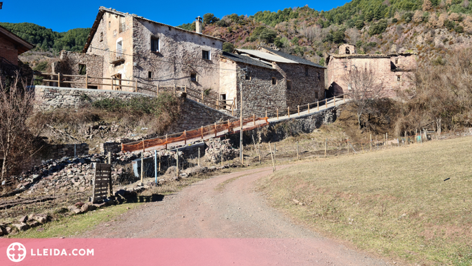 ⏯️ L'únic poble del Pallars Sobirà amb carretera de terra reclama que s'asfalti per tenir un accés digne