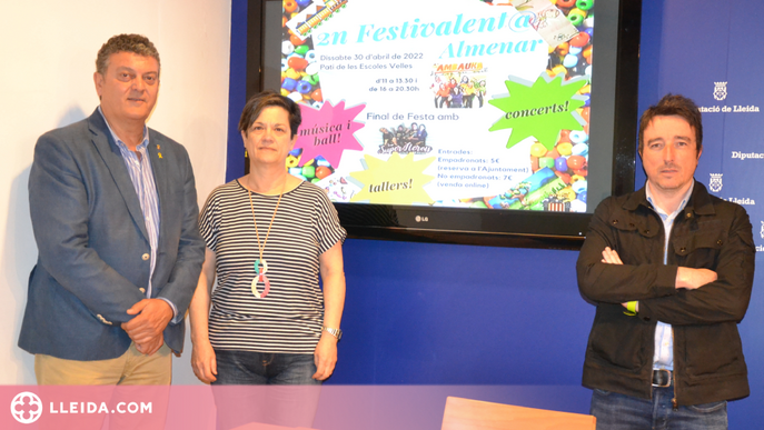Segona edició del festival per a nenes i nens Festivalent@ d’Almenar