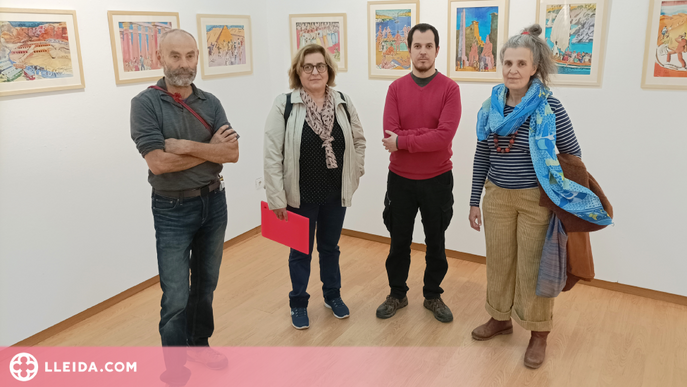 Tàrrega mostra el vessant inèdit com a ninotaire del pintor Lluís Trepat