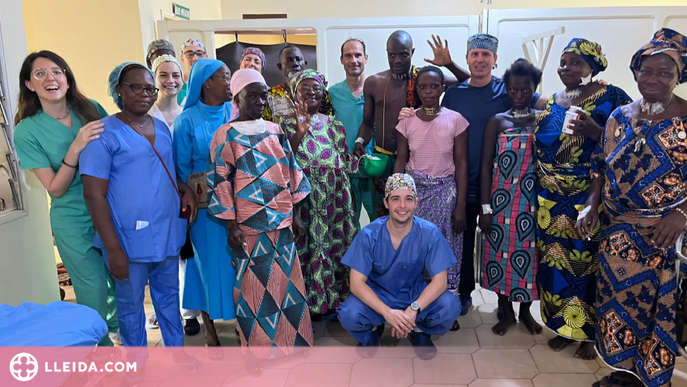 Un cirurgià de l'Arnau de Vilanova en una missió humanitària a l'Àfrica