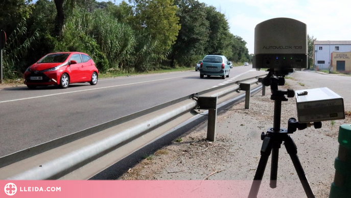 ⏯️ Els radars mòbils detecten uns 2.500 excessos de velocitat diaris