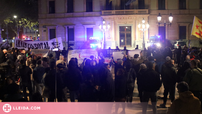 ⏯️ Mobilització a Lleida per demanar l'absolució dels onze de la subdelegació