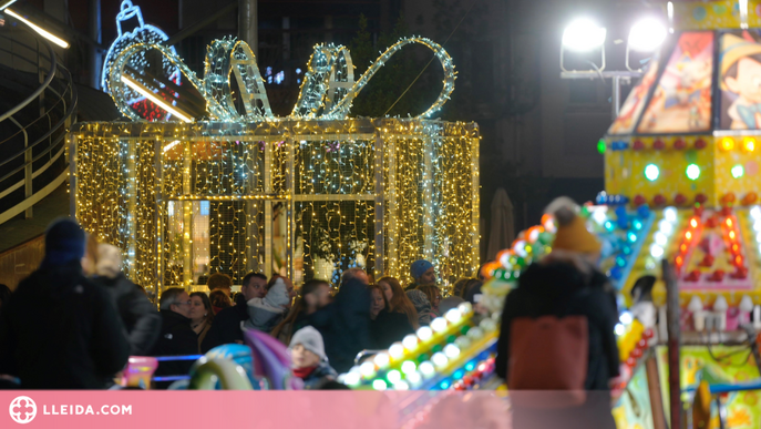 ⏯️ Lleida s'il·lumina per donar la benvinguda al Nadal