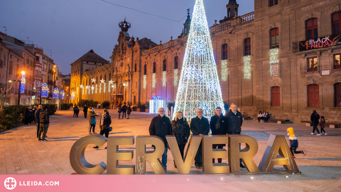 Lluït inici de les activitats de Nadal a Cervera