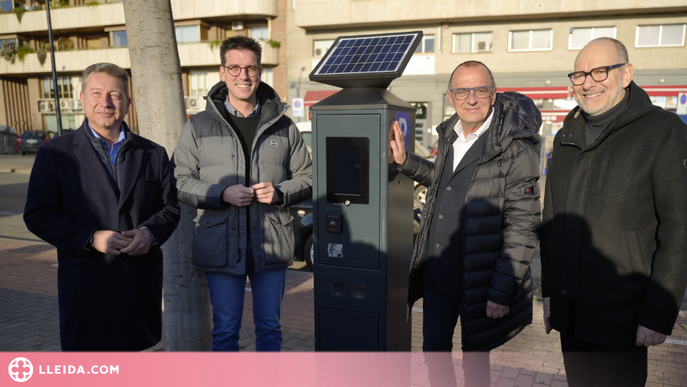 ℹ️ Així funcionen els nous parquímetres de zona blava de Lleida