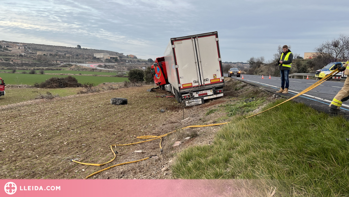 ⏯️ Accident mortal entre un cotxe i un camió a Tàrrega