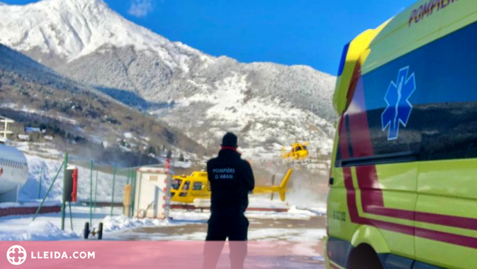 Dos esquiadors ferits per una allau al Pirineu lleidatà