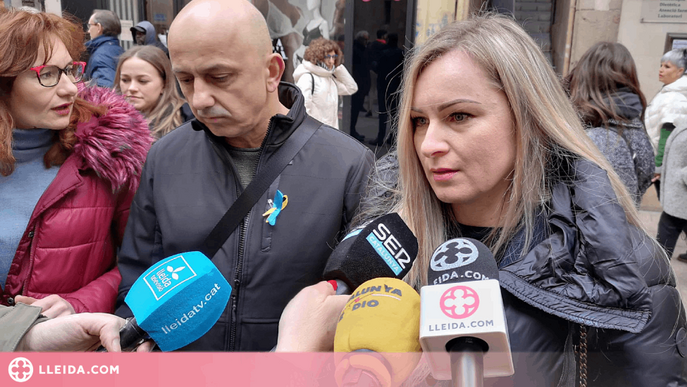 ⏯️ Concentració silenciosa a Lleida pel primer aniversari de la invasió d’Ucraïna