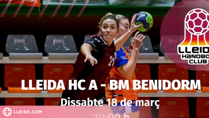 El sènior femení del Lleida Handbol busca la salvació davant el BM Benidorm