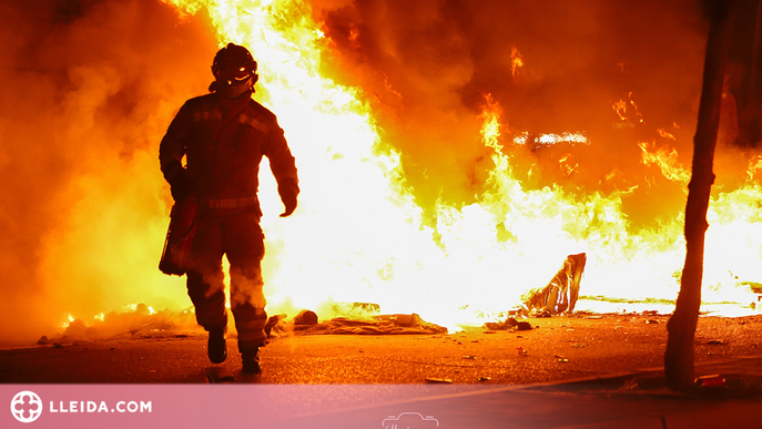 Alerta per extrem perill d'incendi forestal a Lleida, Tarragona i l'Ebre