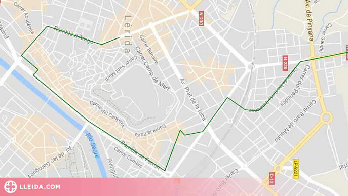 ℹ️ Talls i recomanacions de trànsit a Lleida per la desfilada de Sant Antoni Abat